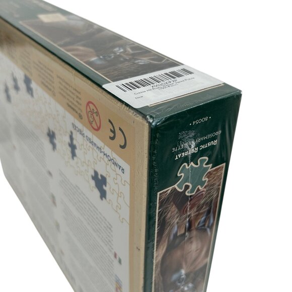Cobble Hill Rustic Retreat Deer Wildlife 1000 Piece Jigsaw Puzzle New In Box - Picture 10 of 13